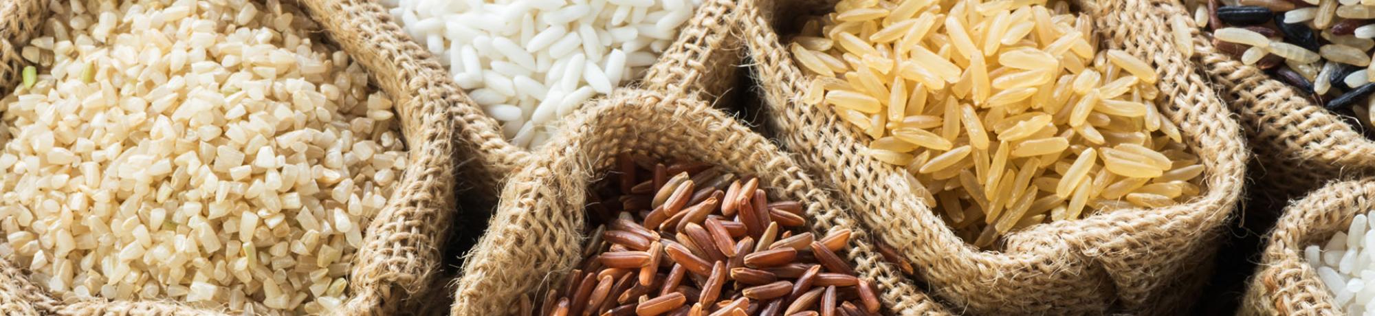 different types of rice